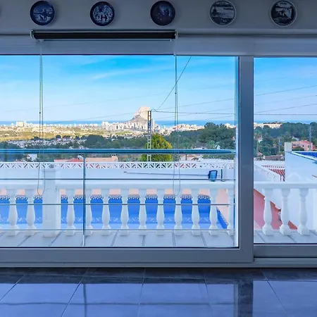 度假居 Onnela Mar Y Montana - Apartamento Privado Con Piscina Compartida 卡尔佩
